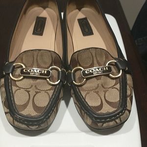 3 years old Coach flat loafers still good shape